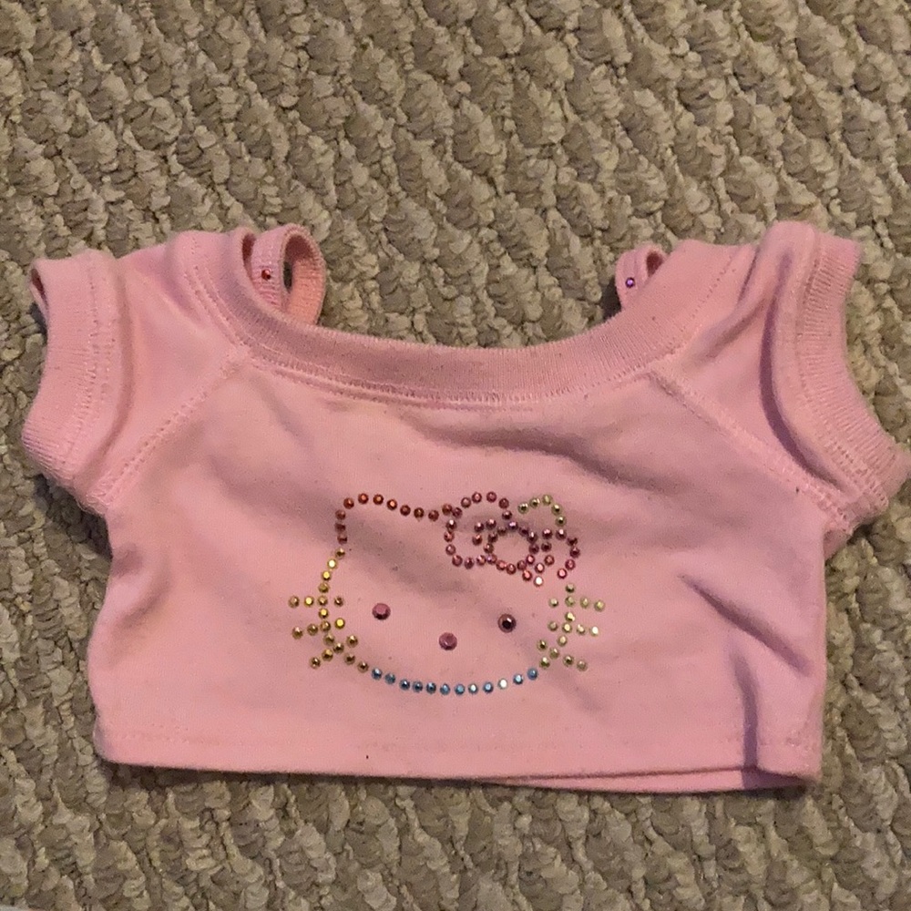 Build a Bear hello kitty shirt